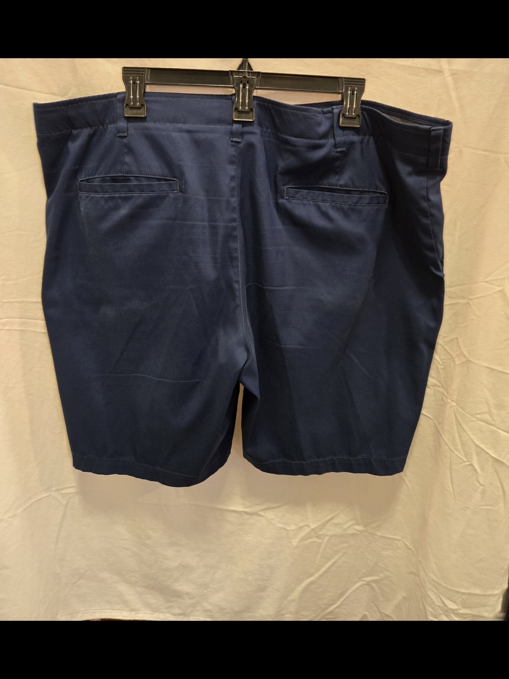 bcg Men's Deep Blue Athletic Stretch Shorts